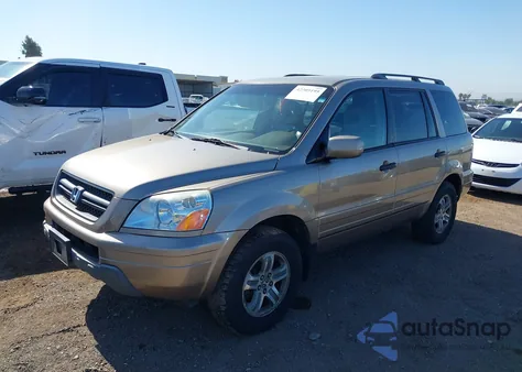 2004 Honda Pilot Ex-L z USA, uszkodzony, nr VIN 2HKYF18544H592230